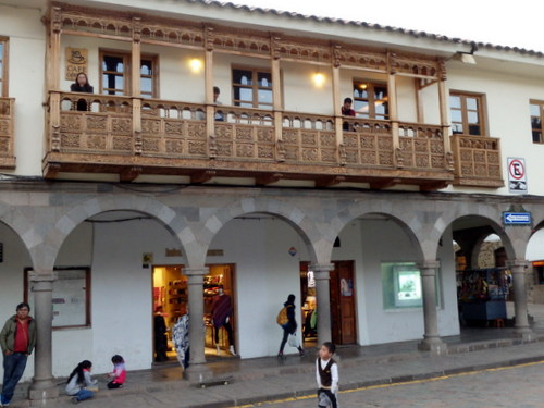 Downtown Cuzco.